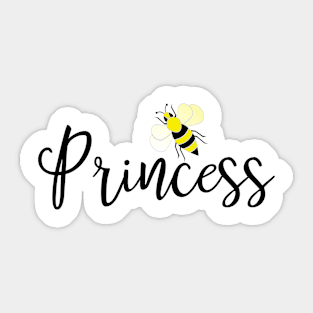 Princess Bee Sticker